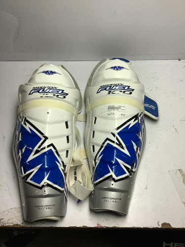 Used Mission Fuel 100 17" Hockey Shin Guards