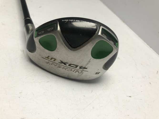 Used Nickent 4dx Ut 5 Hybrid Graphite Stiff Golf Hybrids