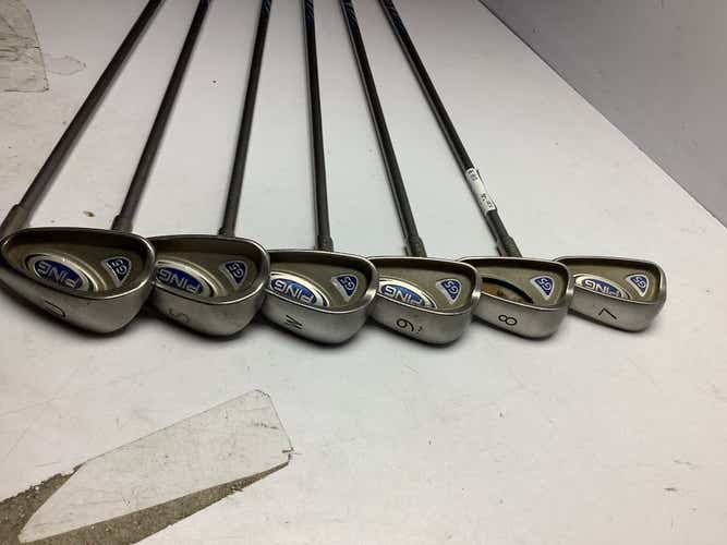 Used Ping G5 Uniflex Graphite Shaft Iron Sets