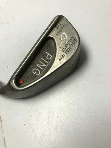 Used Ping Karsten Iii 6 Iron Steel Regular Golf Individual Irons