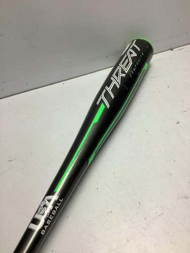 Used Rawlings Threat 29" -12 Drop Usa 2 5 8 Barrel Bats