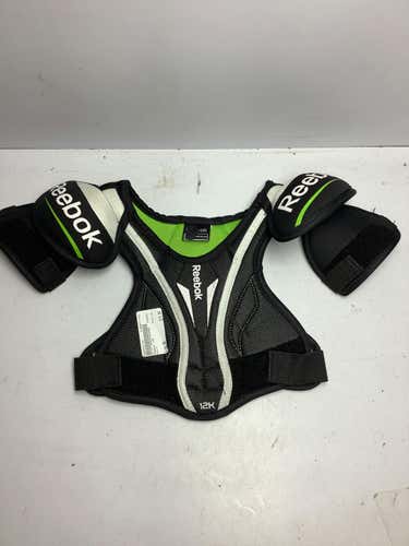 Used Reebok 12k Md Ice Hockey Shoulder Pads