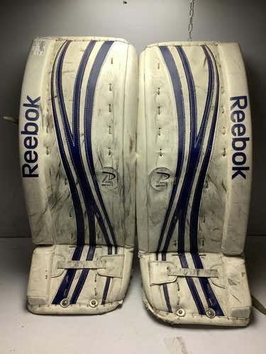 Used Reebok 18k 31" Plus 1" Goalie Leg Pads