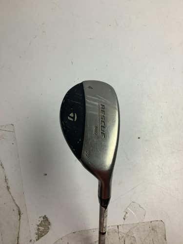 Used Taylormade Rescue 4 Hybrid Regular Flex Graphite Shaft Hybrid Clubs