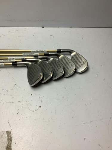 Used Tiger Shark Vortex 6i-pw Uniflex Graphite Shaft Iron Sets