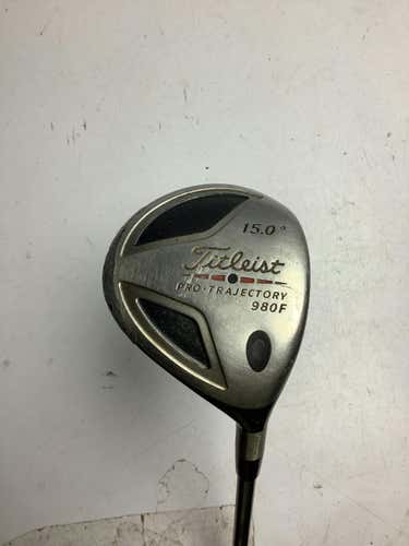 Used Titleist 980f 3 Wood Regular Flex Graphite Shaft Fairway Woods