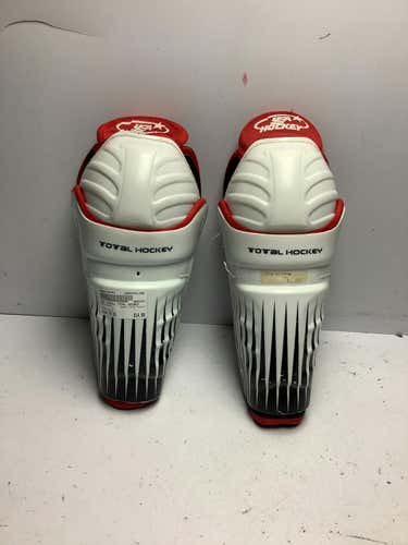 Used Usa Hockey Total Hockey 10" Hockey Shin Guards