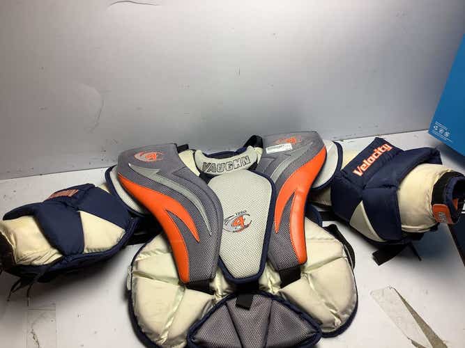 Used Vaughn V4 7250 Lg Goalie Body Armour