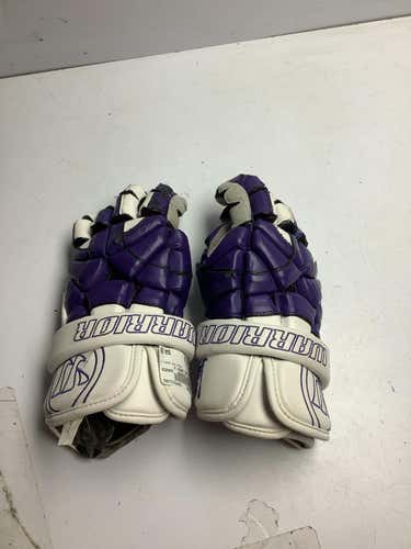 Used Warrior Mac Daddy 4 13" Men's Lacrosse Gloves