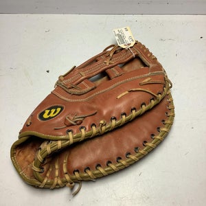 Used Wilson SOFTBALL GLOVE FB BB/SB Glove RH Throw Brown 14" 11162-C000410580