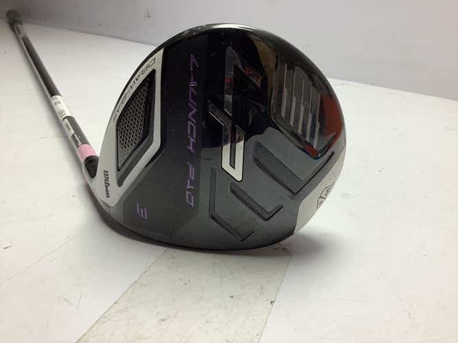 Used Wilson Staff Launch Pad 3 Wood Ladies Flex Graphite Shaft Fairway Woods