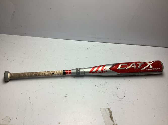 Used Marucci Cat X Comp 30" -8 Drop Usssa 2 3 4 Barrel Bats