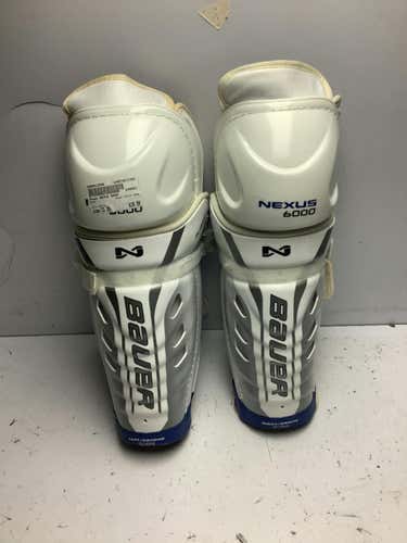 Used Bauer Nexus 6000 13" Hockey Shin Guards