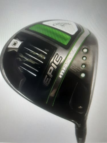 Used Men's Callaway EPIC MAX LS Right Handed Driver Senior Flex 9 Loft