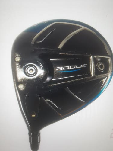 Used Men's Callaway Rogue Sub Zero Left Hand Driver 9 Loft