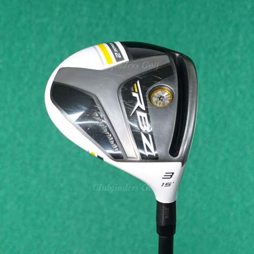 TaylorMade RBZ Stage 2 15° 3 Fairway Wood Rocketfuel Matrix 60 Regular W/Hc