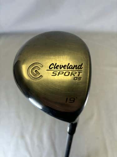 Used Cleveland Sport Os 5 Wood Regular Flex Graphite Shaft Fairway Woods