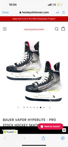 Bauer vapor skates