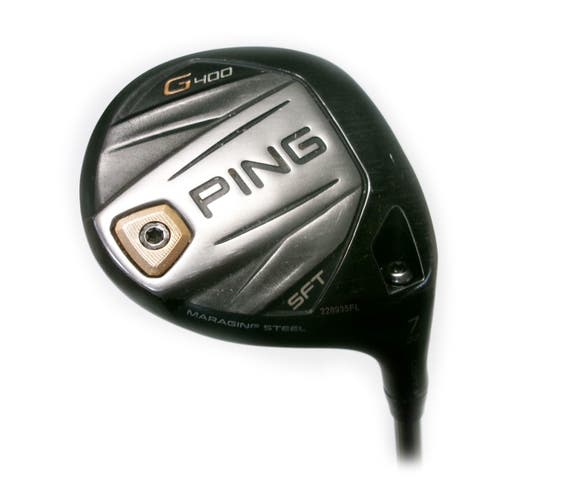 Ping G400 SFT 22* 7 Wood Graphite Ping Alta J CB Regular Flex