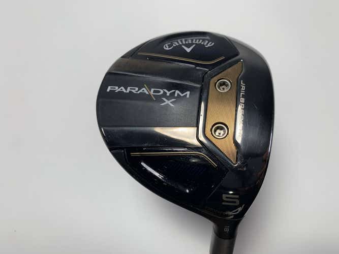 Callaway Paradym X 5 Fairway Wood 18* HZRDUS 5.5 Gen 4 Dual Torsional Regular RH