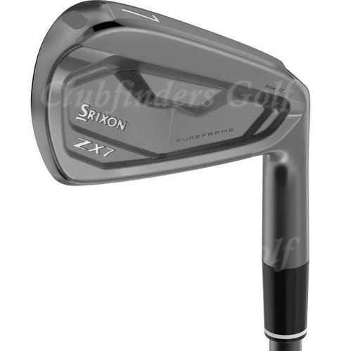 NEW Srixon 2024 ZX7 MKII Ltd Black Chrome 4-PW Iron Set KBS Tour C-Taper Stiff