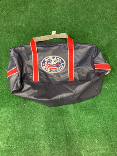 Used JRZ Ohio AAA Blue Jackets  Bag