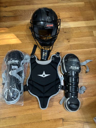 Used  All Star Catcher's Set