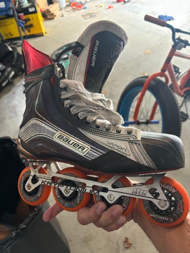 Used  Bauer Extra Wide Width Size 10.5 Inline Skates