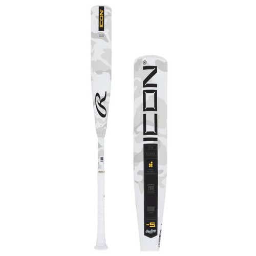 New 2025 Rawlings Icon -8 USSSA Baseball Bat: RUT5I8 FREE SHIPPING