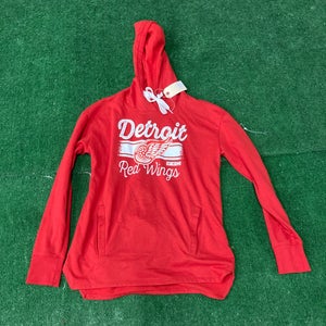 Used Women's Medium Red Detroit Red Wings Hoodie