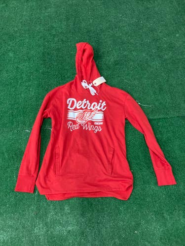 Used Women's Medium Red Detroit Red Wings Hoodie