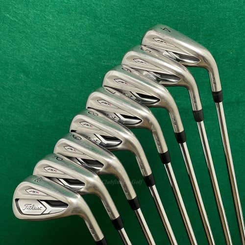 Titleist 718 AP1 4-AW Iron Set True Temper AMT RED R300 Steel Regular