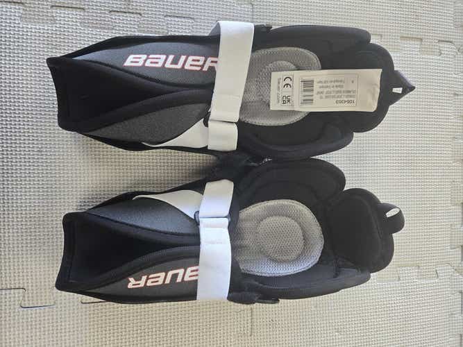 Used Bauer Lil Sport 8" Hockey Shin Guards