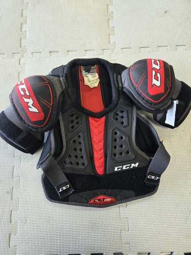 Used Ccm Qlt250 Sm Hockey Shoulder Pads