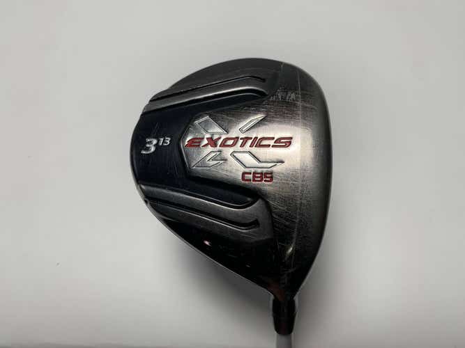 Tour Edge Exotics CB5 3 Fairway Wood 13* Fubuki 73x5ct 73g Stiff Graphite RH