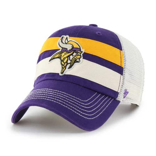 2024 47 Brand Men's Minnesota Vikings Clubhouse Boon Cleanup Adjustable hat