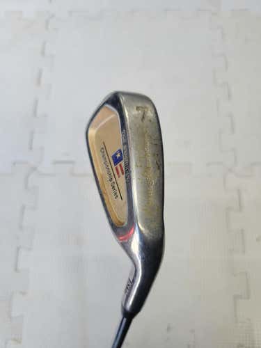 Used Us Kids 17-4 7 Iron Regular Flex Steel Shaft Individual Irons