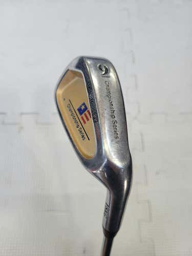 Used Us Kids 17-4 9 Iron Regular Flex Steel Shaft Individual Irons