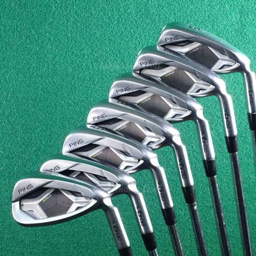 Ping G430 Green Dot 5-AW Iron Set True Temper Dynamic Gold 105 S300 Steel Stiff