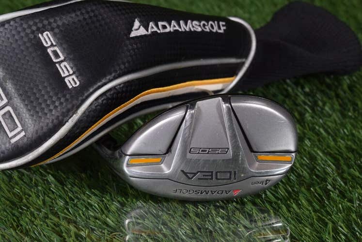 ADAMS GOLF IDEA A5OS 4 HYBRID REGULAR FLEX SHAFT & HEADCOVER ~ L@@K!!