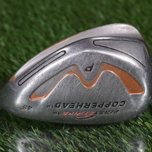 FIRST STRIKE COPPERHEAD 45 PITCHING WEDGE SPITFIRE REGULAR FLEX SHAFT ~ L@@K!!