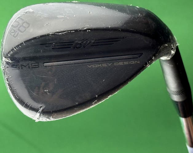 Titleist Vokey SM9 Jet Black Lob LW Wedge 58-12* D Grind Steel RH MINT! #87667