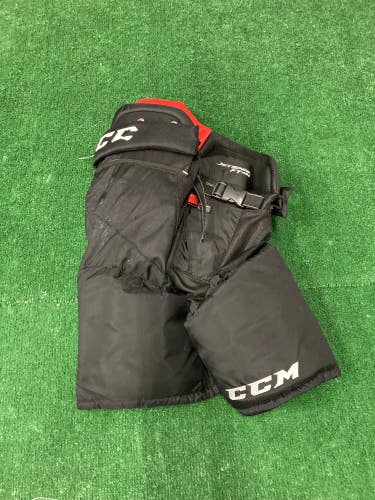 Black Used Senior Small CCM JetSpeed FT485 Hockey Pants