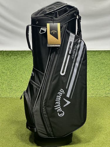 Callaway 2023 Chev 14 Cart Golf Bag 5123022 Black 14-Way Divider NEW #89062