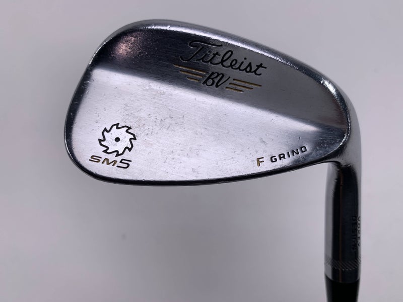 Titleist Vokey SM5 Tour Chrome 46* 8 F-Grind True Temper DG S300 Wedge RH