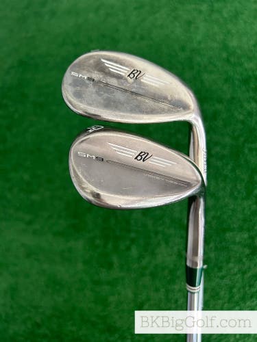 Titleist Vokey SM9 Brushed Steel 2 Wedge Set (54 & 60 Degrees)