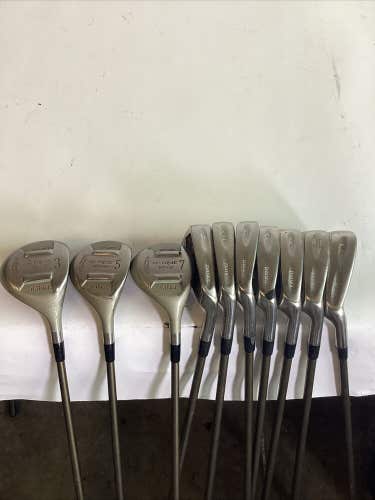 Daiwa Hi-Trac Golf Set Woods & Irons With Ladies Graphite Shafts