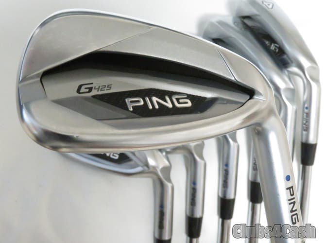 PING G425 Irons Blue Dot AWT 2.0 Regular Flex 4-P +1" TALL