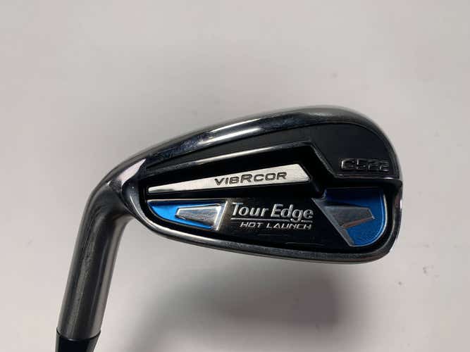 Tour Edge Hot Launch C522 Single 7 Iron Fitter KBS Max 80g Stiff Steel Mens LH