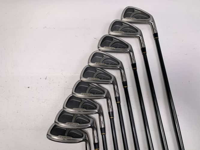 Top Flite Tour Iron Set 3-PW+SW 80g Regular Graphite Mens RH